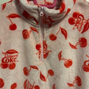 Cherry Coke Fleece Pullover